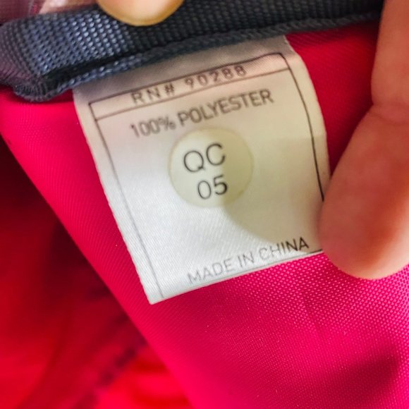 Adidas Load Spring Stipes Backpack School Bag Gray Pink Orange Blue - Picture 10 of 13